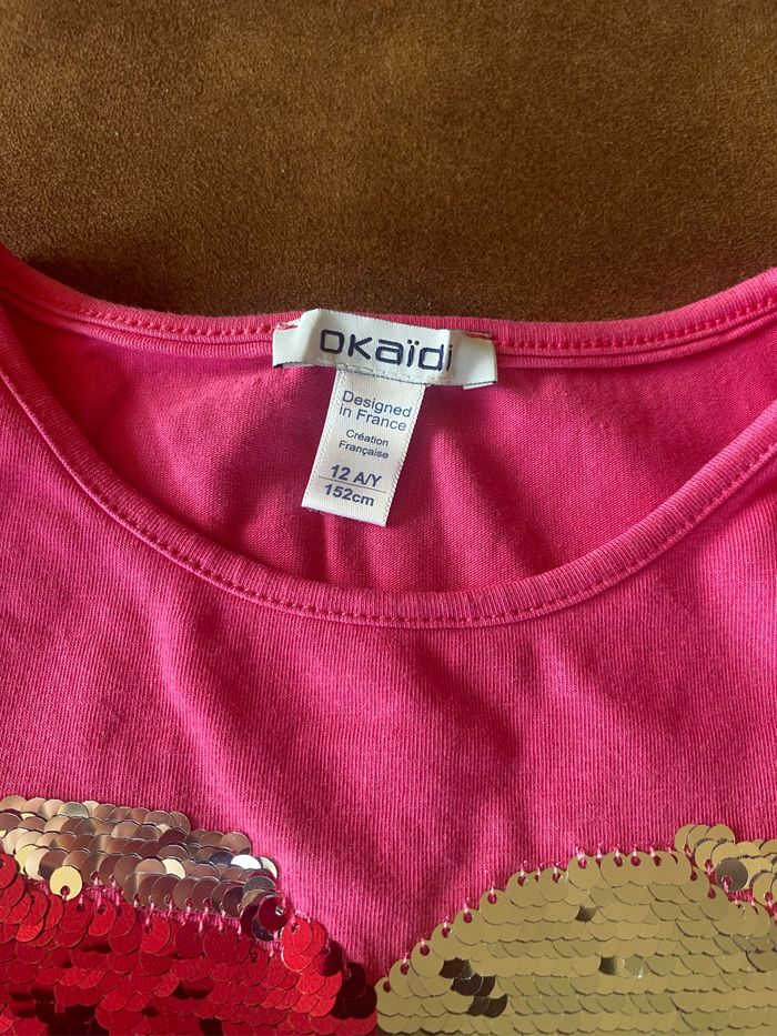 T-shirt 12 ans Okaïdi - photo numéro 2