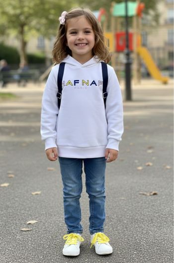 sweat pull fille taille 6 ans neuf Nafnaf