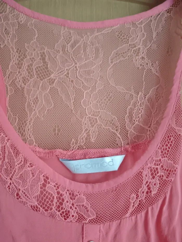 Top avec dentelle Promod - photo numéro 2