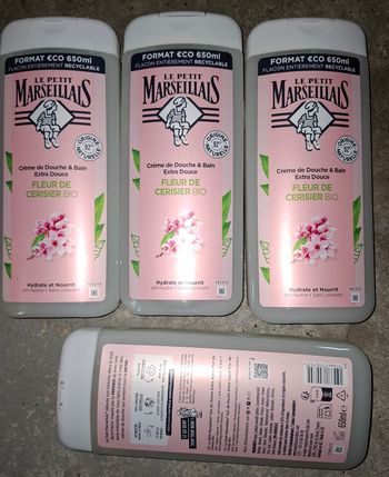 Gel douche le petit marseillais 