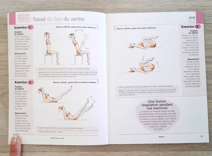 ventre plat en un mois programme complet exercices simples 15 min par jour - photo numéro 6