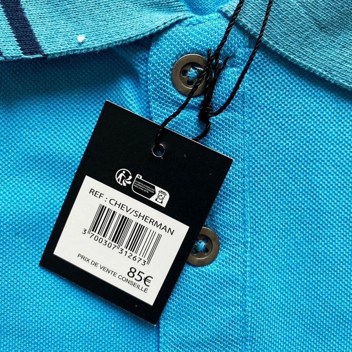Chevignon Togs Life Sherman Polo Col V Homme Bleu Exclusive Collection Vintage Duke (Taille S) - photo numéro 6