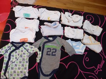 Lot bodies manche longue 1 mois