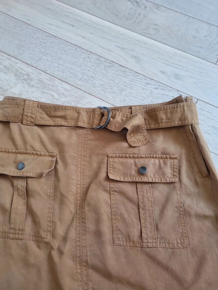Jupe camel camaïeu 38 - photo numéro 3