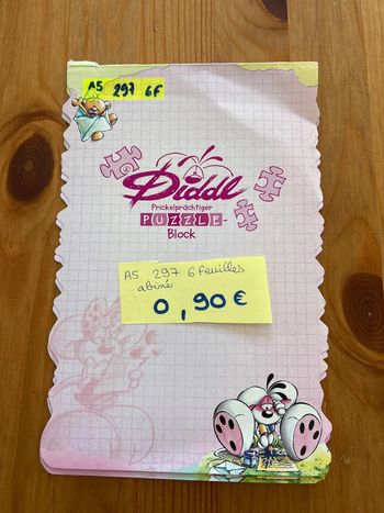 Bloc Diddl A5 297