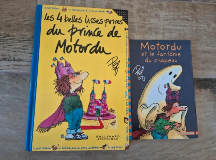 Lot de deux livres Motordu