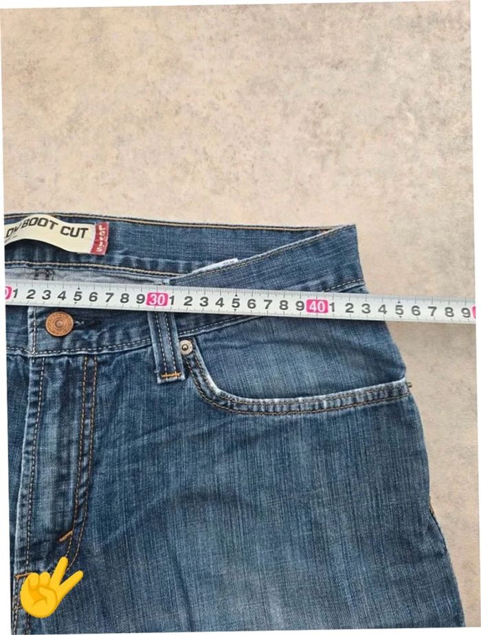 Short Levi's 527 W32 FR42 Bleu Homme men #SHO43b - photo numéro 4