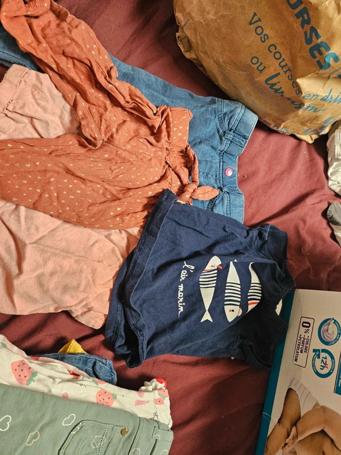 Vêtements bébé fille été 12mois / lot vêtements bébé fille - photo numéro 6