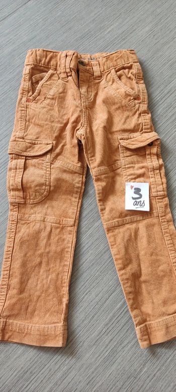 Pantalon velours Vertbaudet