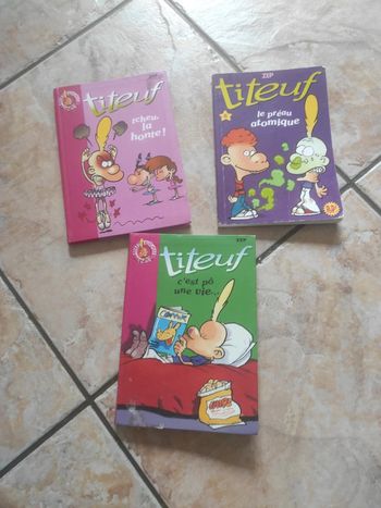 Lot 3 livres titeuf