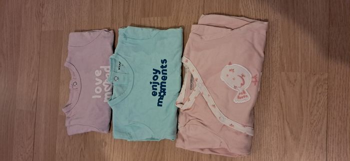 Lot Pyjama été fille1 mois - photo numéro 2