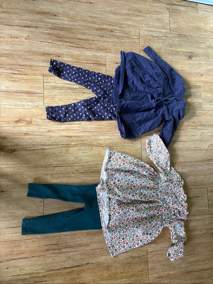 Lot 2ensembles robe + pantalon dpam - photo numéro 2