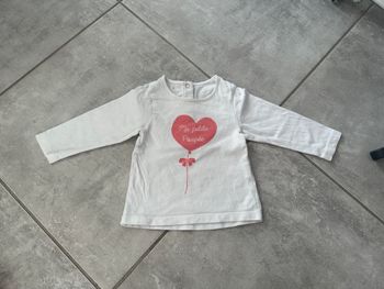 T shirt cœur orchestra 9 mois