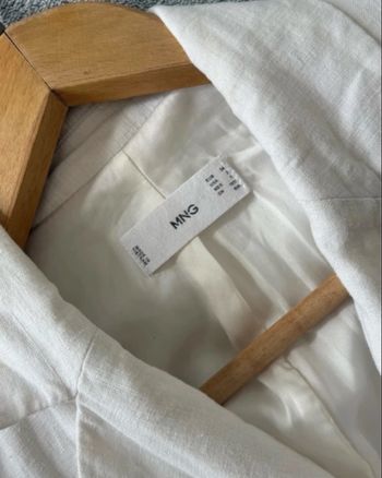 Blazer blanc Mango