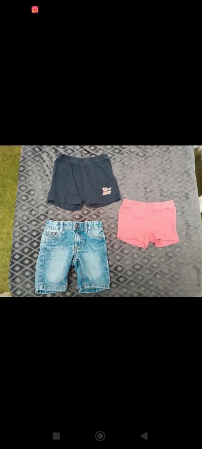 Lot short garçon