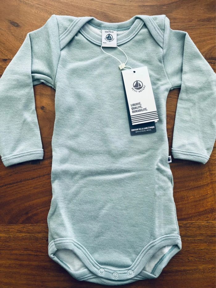 Body laine et coton 36 mois PB