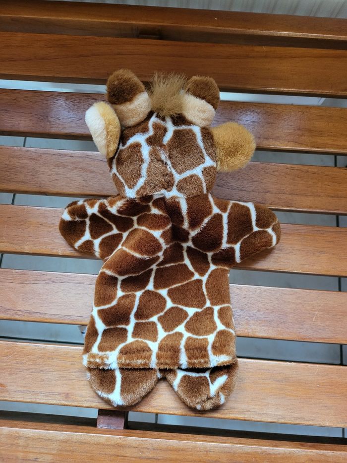 Peluche marionnette girafe 🦒 - photo numéro 7