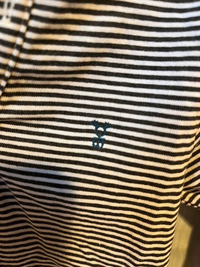 T-shirt manches longues rayé - photo numéro 3