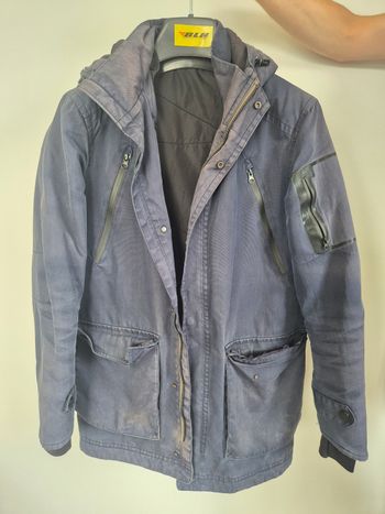 Parka longue bleu marine  taille S