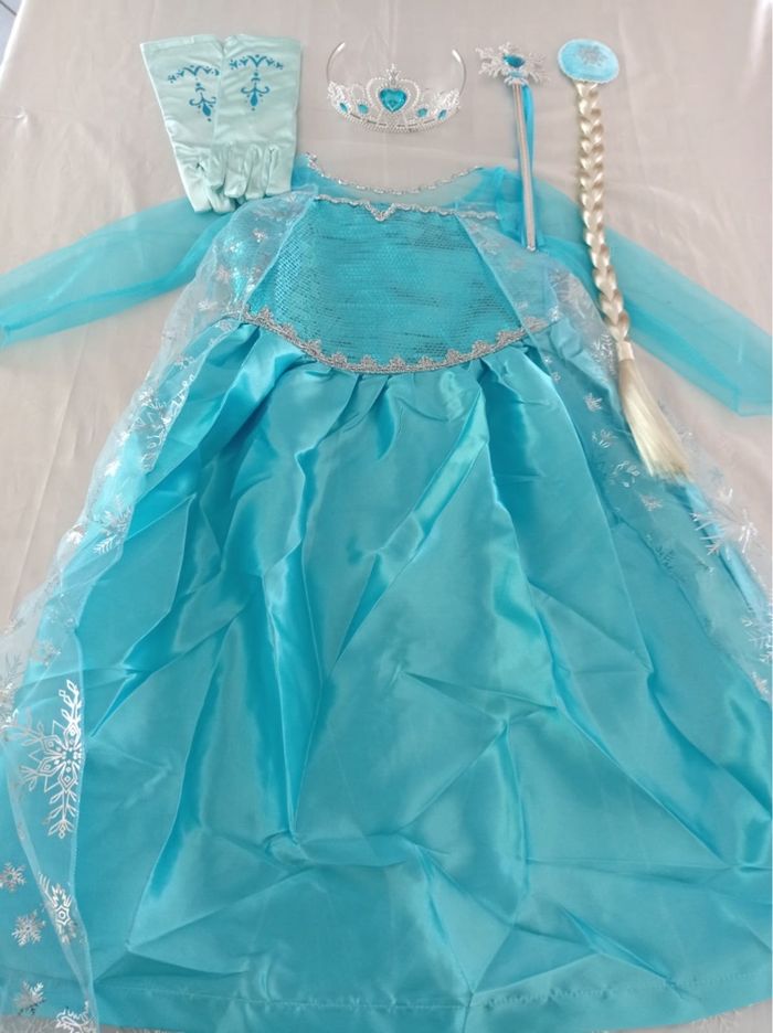 Déguisement princesse Elsa 3-4ans - photo numéro 4