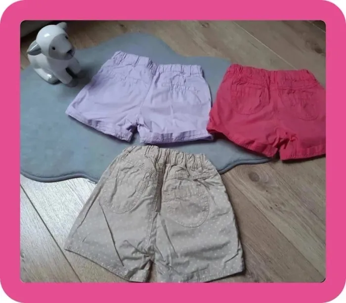Lot de 3 shorts h&m en très bon état 110/116 cm (5/6 ans) - photo numéro 2