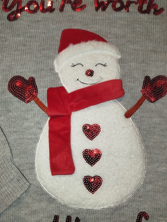 Pull de Noël mixte T.L - photo numéro 4