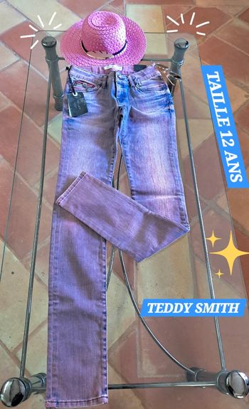 Jeans Skinny Teddy Smith Purple 
