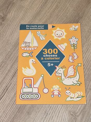 300 choses à colorier neuf