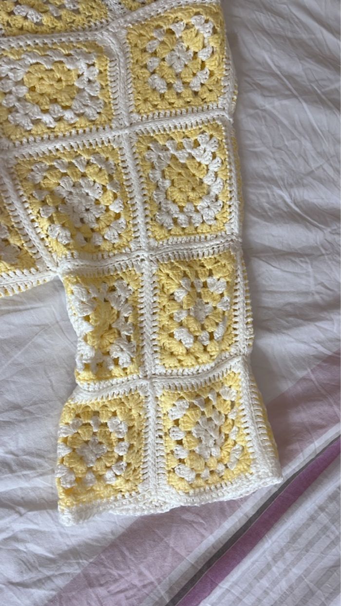 gilet jaune et blanc FAIS MAIN ! - photo numéro 2