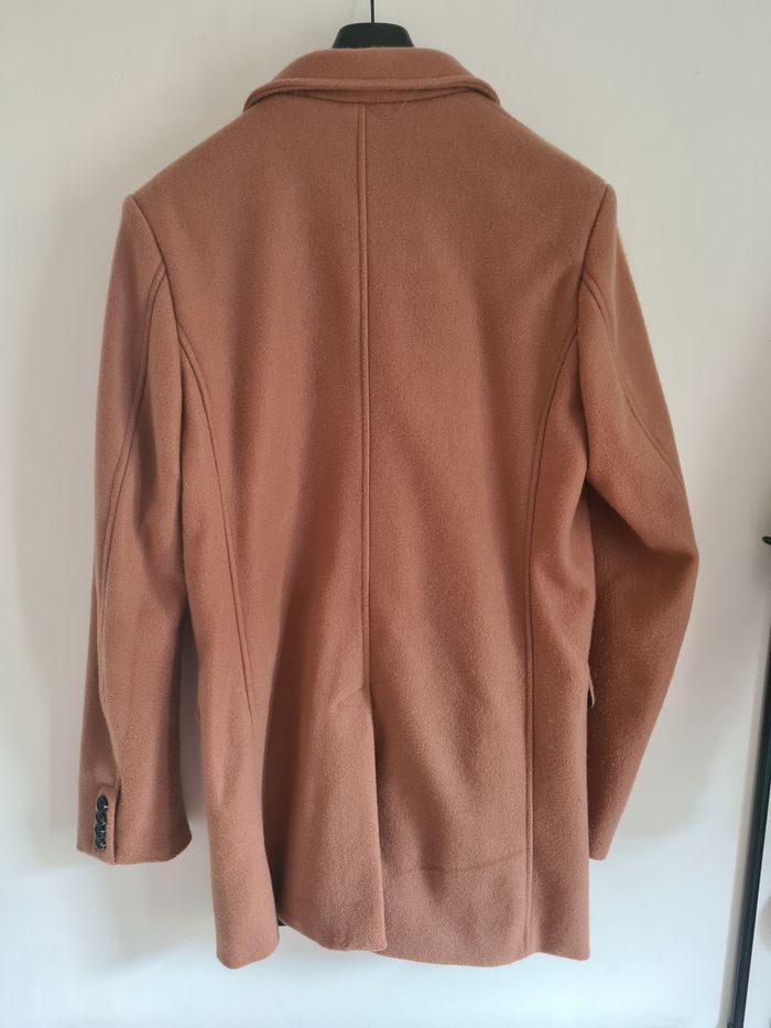 Manteau boutonné camel Frilivin / Taille XL - photo numéro 2
