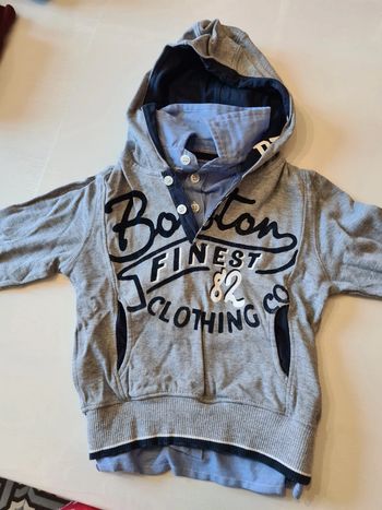 Pull doublé chemise 3 ans tissaia