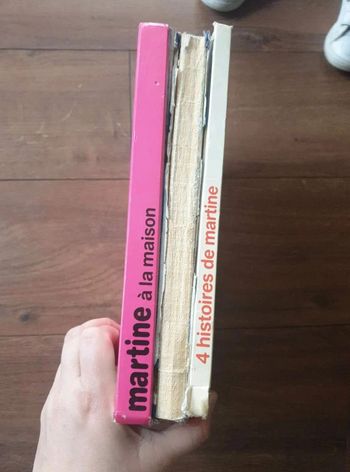 Lot de 3 livres Martine 12  histoires  au  total