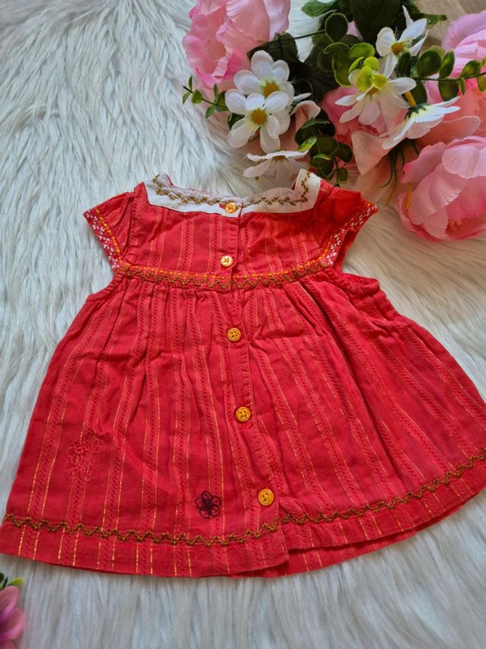 Robe motif dragon de chine 6mois orchestra - photo numéro 5