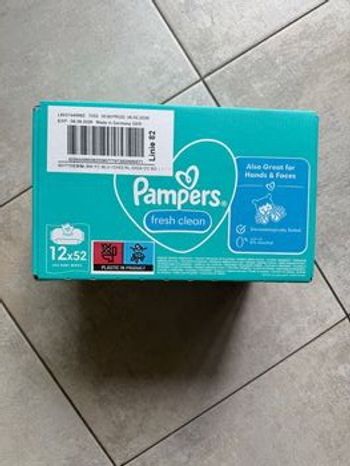 Pack lingettes Pampers Fresh Clean