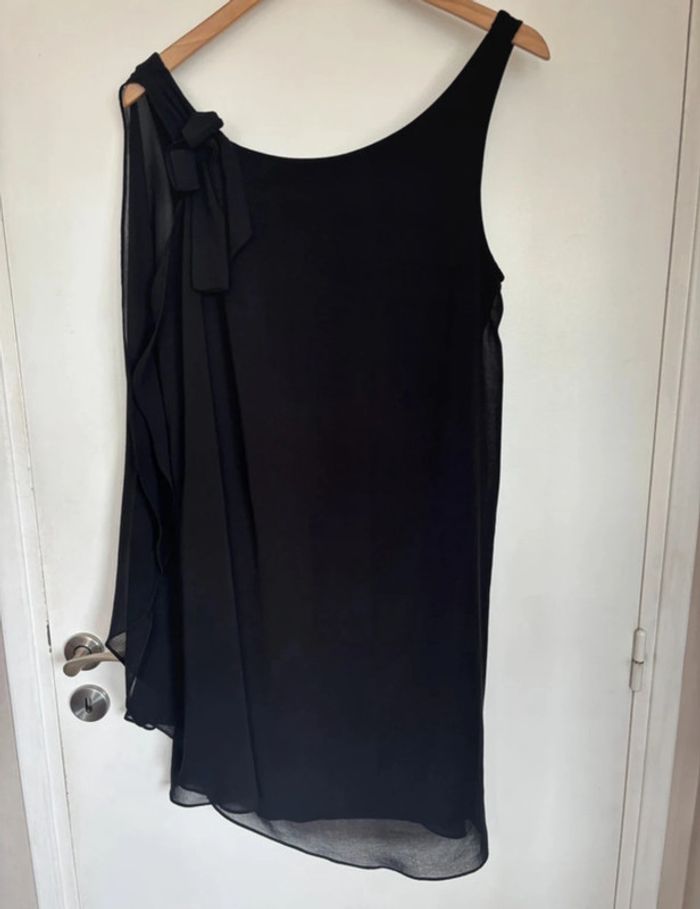 Robe élégante asymétrique Naf Naf noire 40 - photo numéro 10