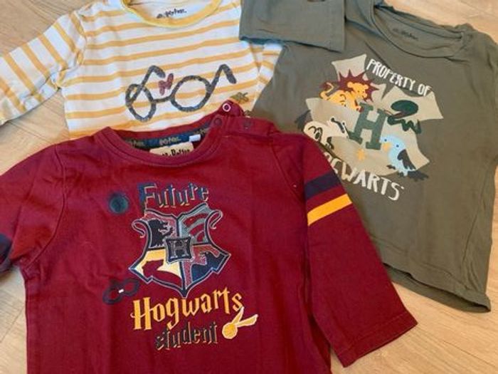Lot de 3 polos Harry Potter - photo numéro 2