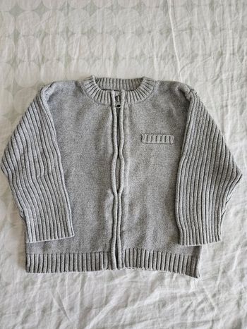 Gilets zippé 18 mois
