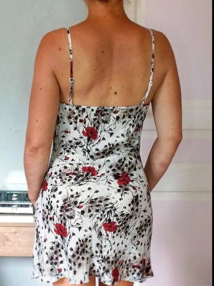 Robe  100%  mousseline de soie -  Doublure  sous robe  -  The Kooples  -  S -  Excellent  état - photo numéro 5
