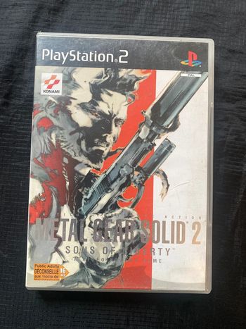 metal gear solid 2 ps2
