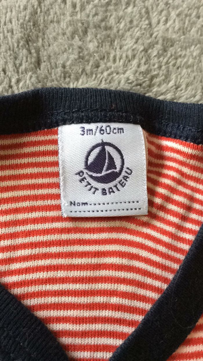 Pyjama rayé petit bateau - photo numéro 3