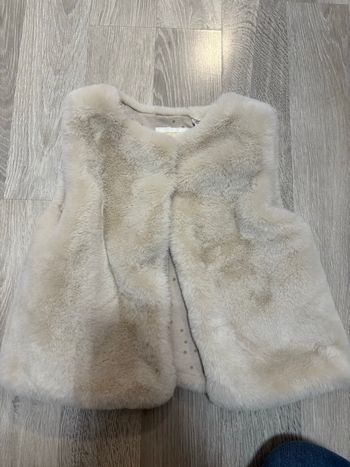 Gilet moumoute 6 ans