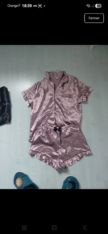 Pyjama satin