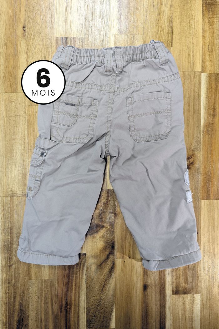 Pantalon chaud doublé - Benetton 6-9 mois - photo numéro 2