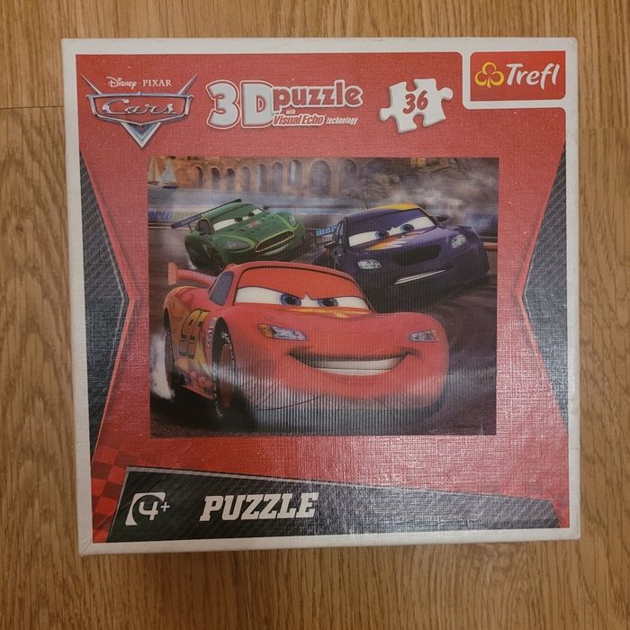 puzzle 3D cars