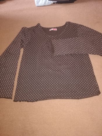 Tee-shirt manches longues fille 8 ans Du Pareil au même.