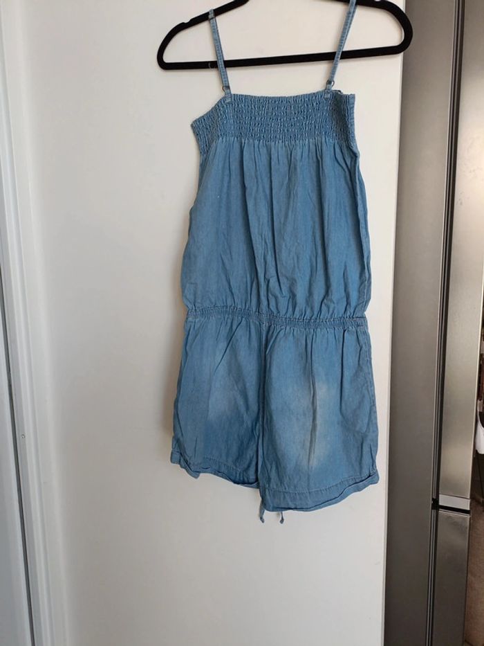 Combishort jean MIM 💯 coton– Taille S/M – Très bon état - photo numéro 4