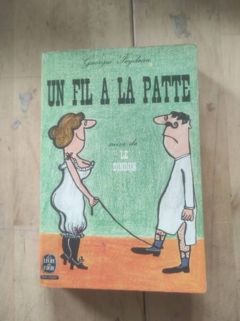 Un fil à la patte Le dindon Georges Feydeau Livre de Poche 1966