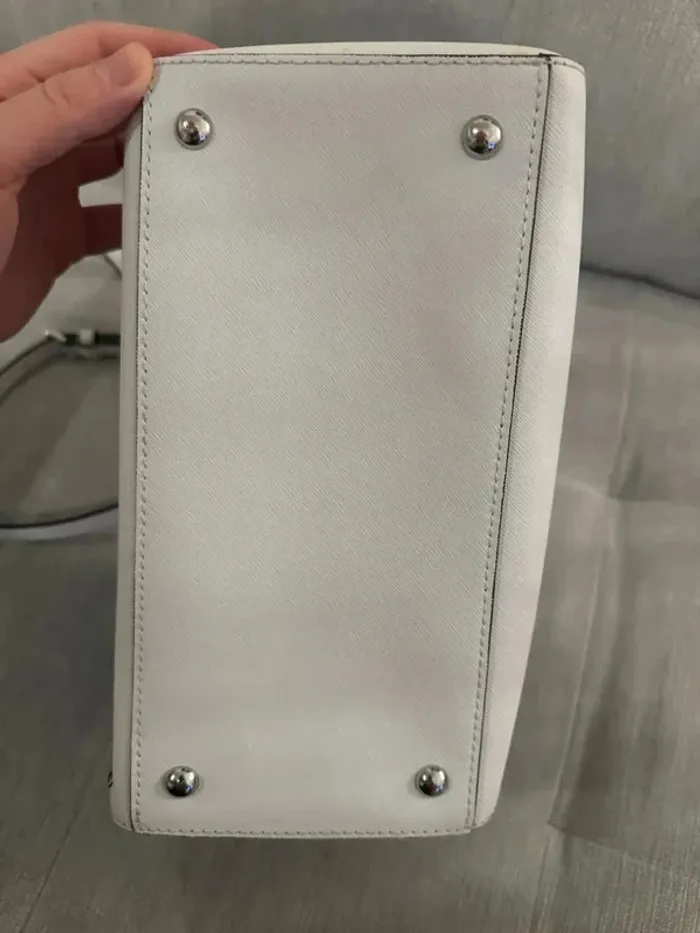 Sac à bandoulière blanc Michael Kors - photo numéro 16