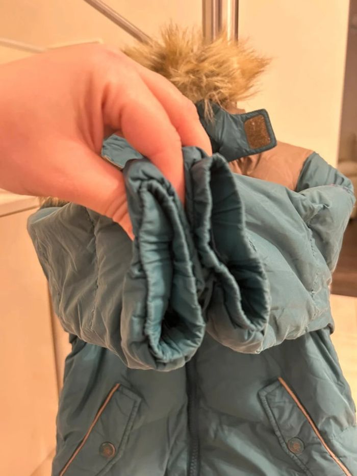 Parka à capuche garcon Bleu canard Sergent Major 4 ans - photo numéro 13