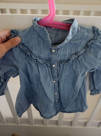 Chemise bleu